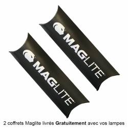 Maglite Pack de DEUX lampes torche :  lampe torche XL50 LED Noir + lampe torche Mini R6 Vert + piles - Image 2