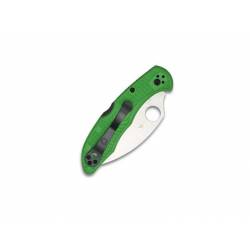 Spyderco Couteau Salt 2 Wharncliffe Vert à Dents - Image 2