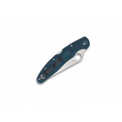 Spyderco Couteau Police 4 K390 Bleu - Image 2