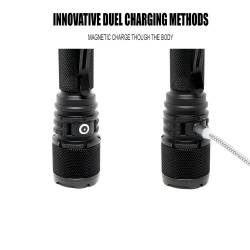 POWERTAC Lampe torche tactique Warrior G4-FL 4200 lumens (faisceau large) - Image 3