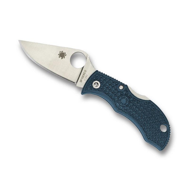 Spyderco Couteau Manbug K390 - Bleu