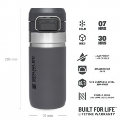 Stanley outdoor Bouteille isolante Quick 47cl - gris - Image 3