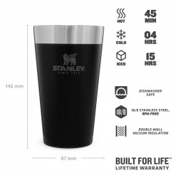 Stanley outdoor Pinte aventure 0.47L Noire - Image 3