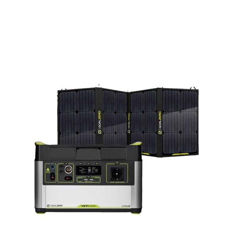 GoalZero Pack Yeti 1000X + Panneau solaire Nomad 100