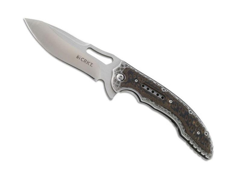 CRKT Couteau Fossil Brun