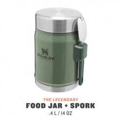 Stanley outdoor Pot Alimentaire 40cl Legendary Hammertone avec cuillère - Vert - Image 2