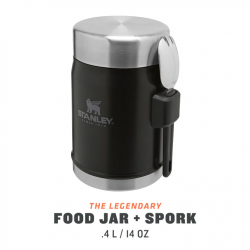 Stanley outdoor Pot Alimentaire 40cl Legendary avec cuillère - Noir mat - Image 3