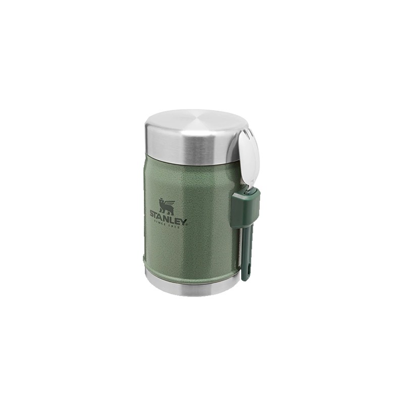 Stanley outdoor Pot Alimentaire 40cl Legendary Hammertone avec cuillère - Vert