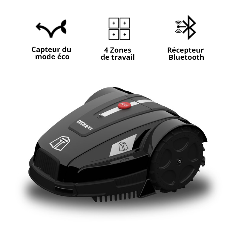 Ambrogio/TechLine Robot tondeuse - 800 m2 - Série EASY TECH - Modèle DZ2 - Avec câble périmétrique