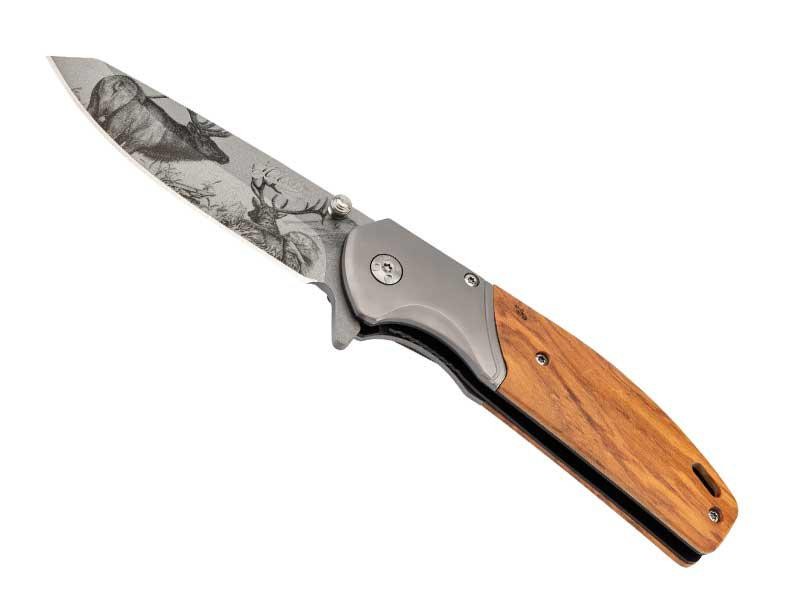 Herbertz COUTEAU HERBERTZ OLIVIER 11,5CM INOX DECOR CERFS