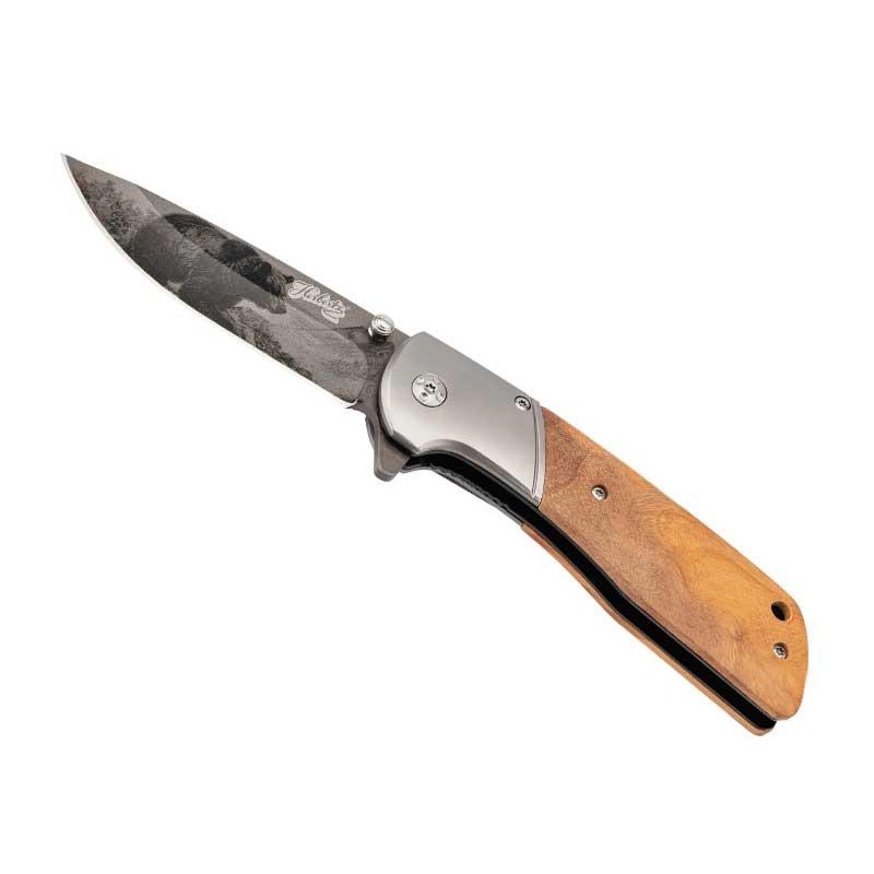 Herbertz COUTEAU HERBERTZ OLIVIER 11,5CM INOX DECOR OURS