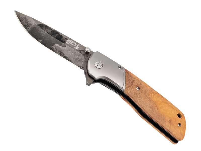 Herbertz COUTEAU HERBERTZ OLIVIER 11,5CM INOX DECOR OURS