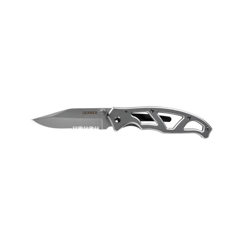 Gerber Couteau PARAFRAME I Dentelé - Inox