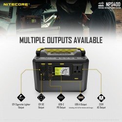 Nitecore Station d'alimentation portable NPS400 - Image 7