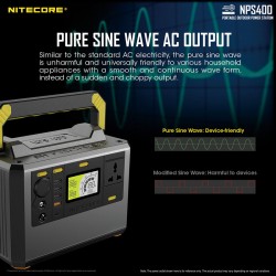 Nitecore Station d'alimentation portable NPS400 - Image 9