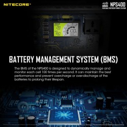 Nitecore Station d'alimentation portable NPS400 - Image 10