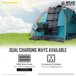 Nitecore Station d'alimentation portable NPS400 - Image 14