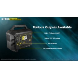 Nitecore Station d'alimentation portable NES500 - Image 6
