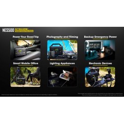 Nitecore Station d'alimentation portable NES500 - Image 12