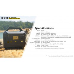 Nitecore Station d'alimentation portable NES500 - Image 14