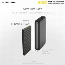 Nitecore Batterie portative 10 000 mAh NB10000 - 2ème Génération - Image 7