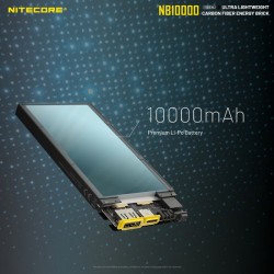 Nitecore Batterie portative 10 000 mAh NB10000 - 2ème Génération - Image 15