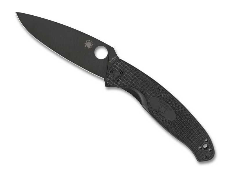 Spyderco Couteau Resilience tout noir