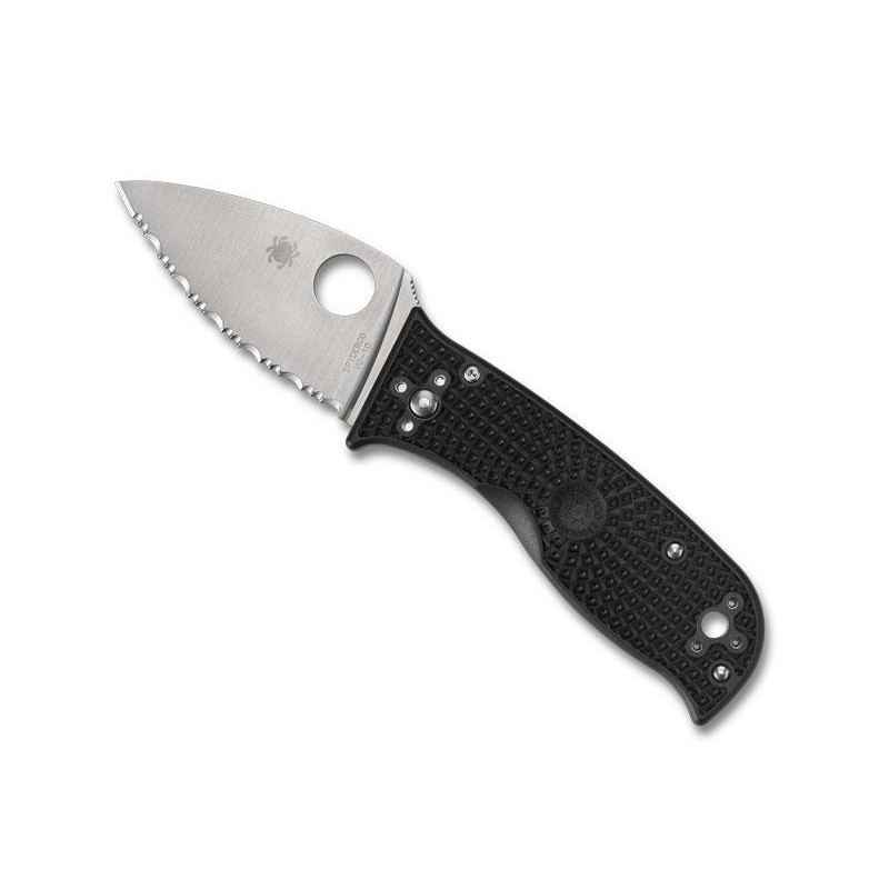 Spyderco Couteau Spyderco LIL' TEMPERANCE 3 noir à dents