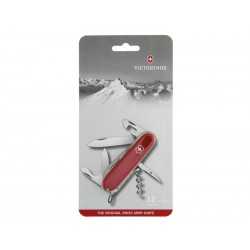Blister couteau Spartan rouge