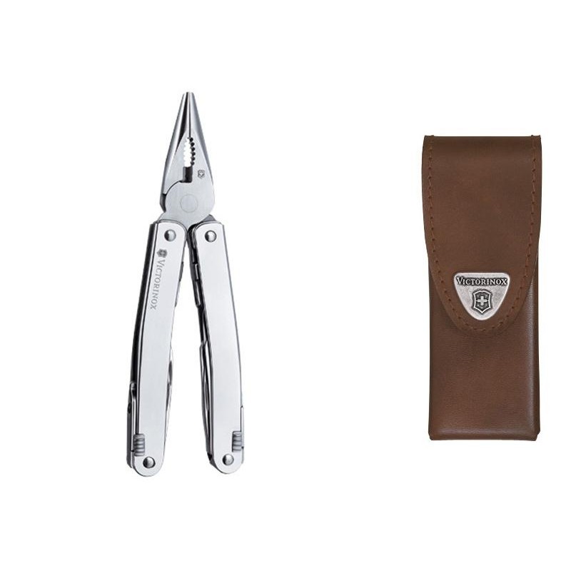 Victorinox Swisstool Spirit X + étui en cuir