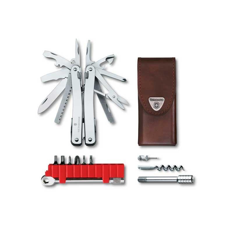 Victorinox Swisstool Spirit X Plus Ratchet + étui cuir