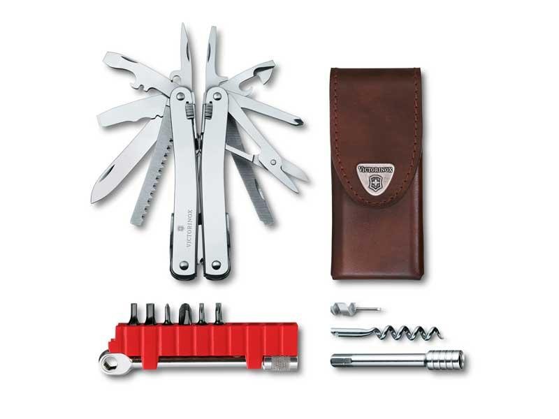 Victorinox Swisstool Spirit X Plus Ratchet + étui cuir