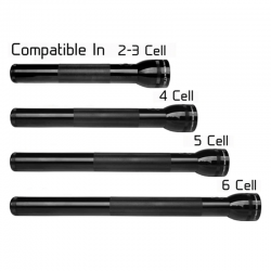 FranceOutdoor Litt Mise à niveau LED Maglite Ampoule 350 Lumens (2-6 piles) + Kit de lentilles Modèle C & D - Image 5