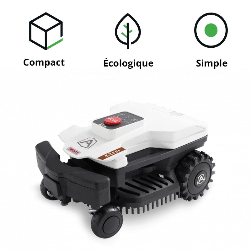 Ambrogio/TechLine Robot tondeuse - 1300 m² - Série NEXT LINE - Modèle TWENTY ELITE S+ - Avec câble périmétrique