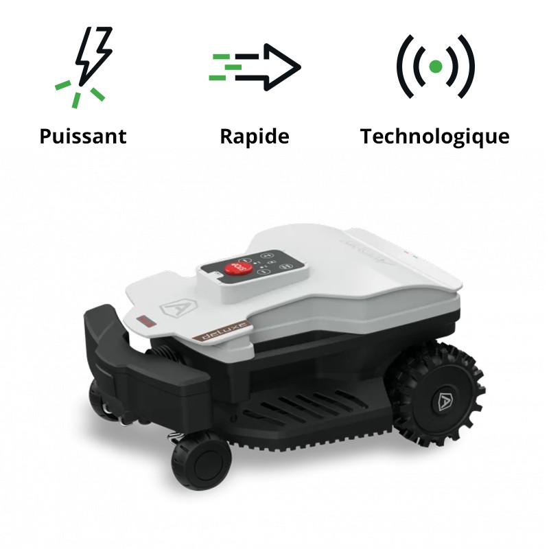 Ambrogio/TechLine Robot tondeuse - 1400 m² - Série NEXT LINE - Modèle TWENTY 25 DELUXE - Avec câble périmétrique