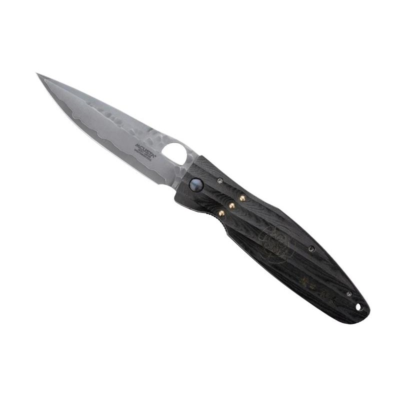 MCUSTA Couteau MCUSTA "Oda Nabunaga" SPG2 micarta noir
