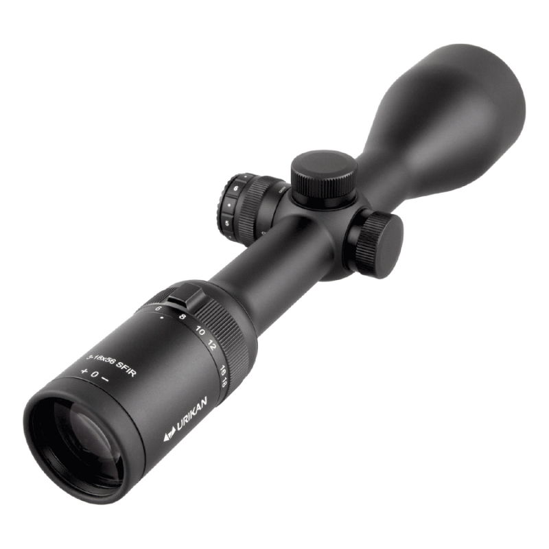 Urikan Lunette de tir predator 3-18x56 | réticule lumineux german 4