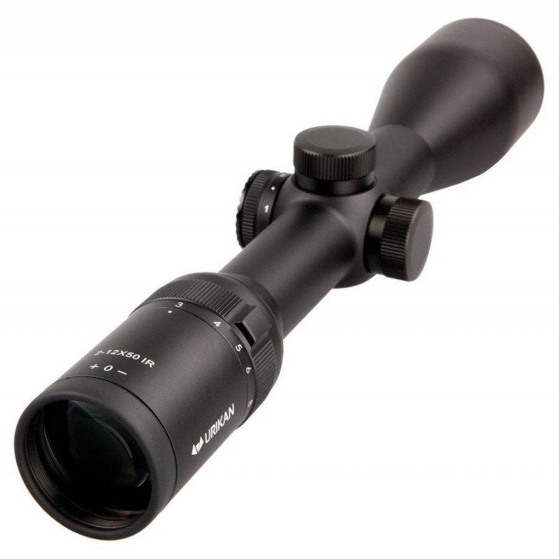 Urikan Lunette de tir Predator 2-12x50 reticule