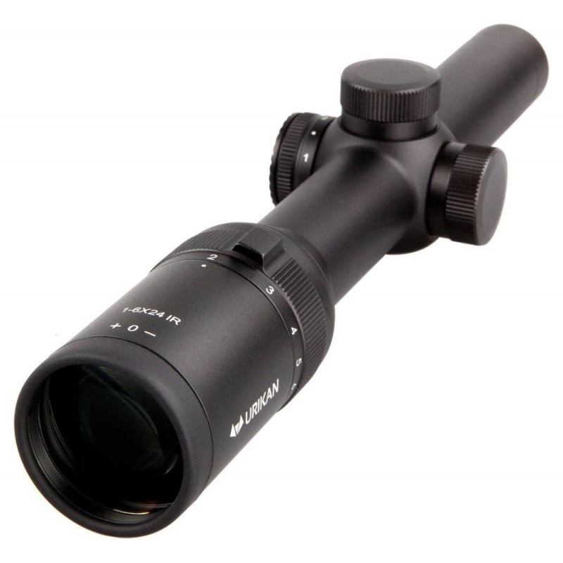 Urikan Lunette de tir Predator 1-6x24 reticule