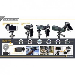 Vanguard Adaptateur digiscopie pour smartphone avec télécommande bluetooth - Image 10