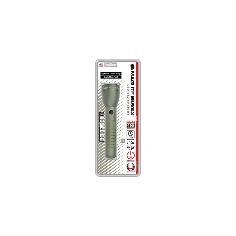 Maglite Lampe Torche LED ML50LX TACTIQUE 2 Piles Type C