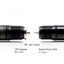 FranceOutdoor Litt Mise à niveau tactique LED pour Maglite Mini - 104 Lumen 2AA - Image 4