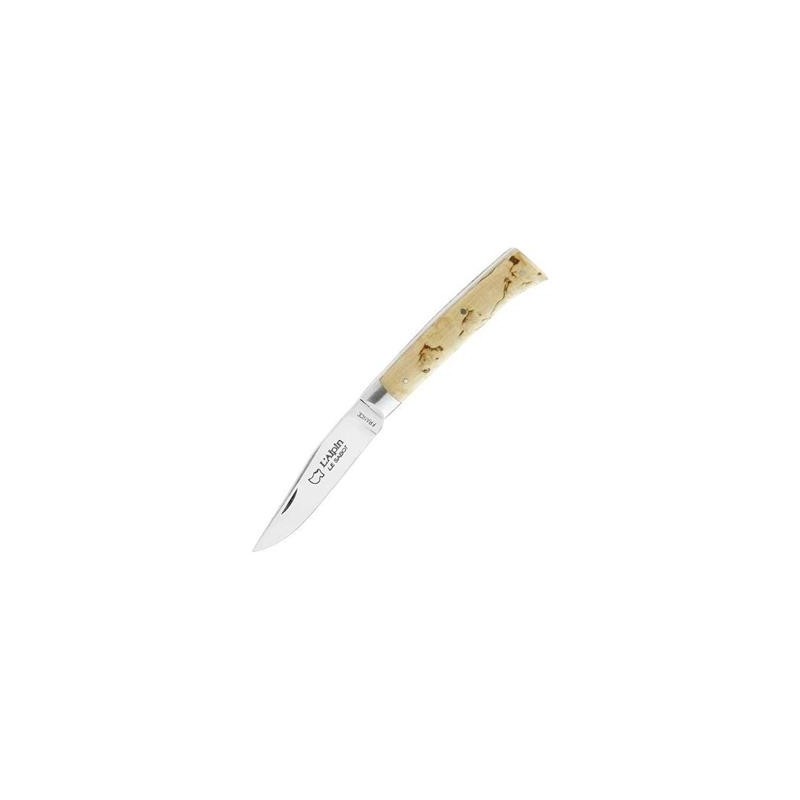 Au Sabot Couteau l'alpin 10cm bouleau