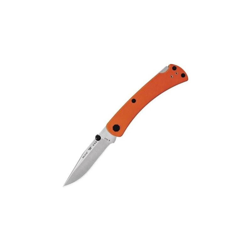 Buck Couteau 110 slim pro trx g10 orange 0110ors3