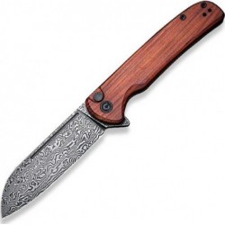 Civivi Couteau chevalier bubinga damas - Image 11