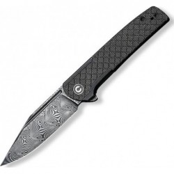 Civivi Couteau cachet micarta vert fonce/ inox damas - Image 5