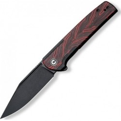 Civivi Couteau cachet g10 rouge/ noir blackwash - Image 11