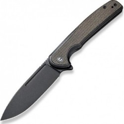 Civivi Couteau voltaic micarta vert fonce blackwash - Image 5