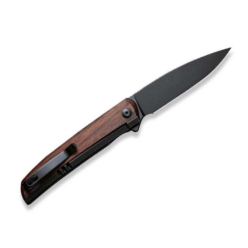 Civivi Couteau savant bois de guibourtia blackwash