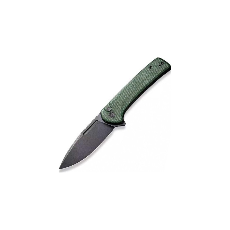 Civivi Couteau conspirator micarta vert blackwash